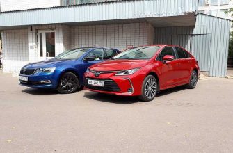 Сравнительный тест-драйв Skoda Octavia и Toyota Corolla: не багажником единым